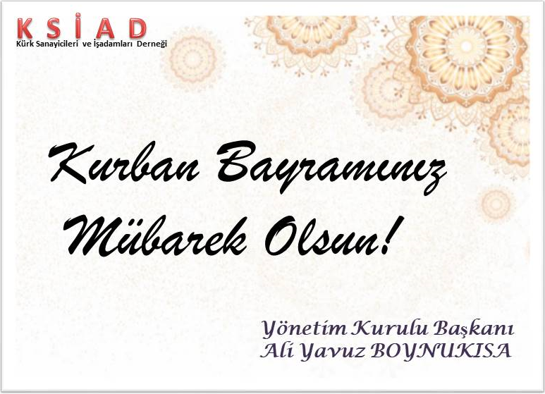 Kurban Bayramı-2019 Kurban Bayramı-2019